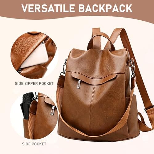 shepretty Backpacks Anti Theft Women Travel Rucksack Shoulder Bag,k — view 5