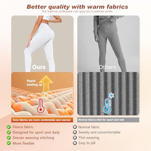 Thermal Leggings Women Fleece Lined Tights Yoga Pants Winter Warm Leggins — view 5