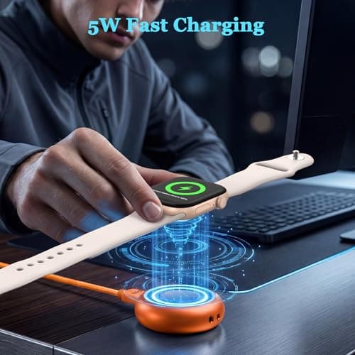 【5W】for Apple Watch Charger, 88W Fast Charging USB-C Cable — view 2