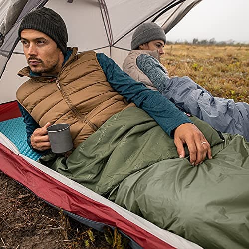 Naturehike Envelope Cotton Sleeping Bag for Adults and Kids 3-4 Season Lightweight Waterproof Camping Sleeping Equipment(Brown XL) — view 5