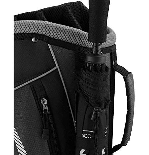 Forgan of St Andrews Super Lightweight Golf Trolley Bag w/ 14 Club Dividers Silver — view 5