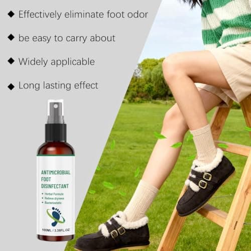 Tea Tree Oil Spray for Feet Refreshing Gentle Portable 100ml — view 4