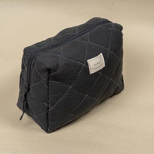 Es & Me Quilted Cotton Nappy Storage Bag, Toiletry Bag for Babies, 4 Styles (Twilight) — view 2
