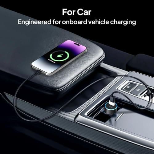 BASESAILOR USB to USB C Adapter 3Pack,Car Charger Plug for iPhone 17 17e 16 — view 6