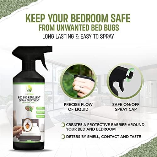 Ecowidow Bed Bug Repellent Spray - 500ml Bed Bug Terminator - Aromatherapy Bed Bug Spray for Mattress/Beds - Effective Solution for Bed Bugs -Safe for Pets- Plant Based (2 Pack) — view 3