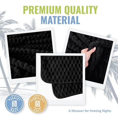 BOACAY Packable Travel Blanket for Aeroplane, Car - Compact Office Blanket - Portable Pillow for Adults, Children with Case, Luggage Sleeve, Backpack Clip — view 5