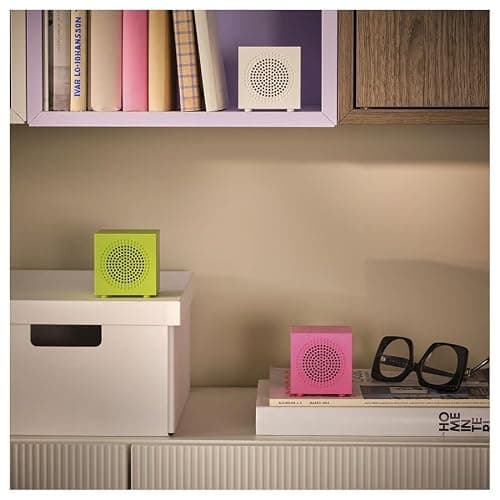 ZRIZAURA KALLSUP Portable Bluetooth Speaker Wireless Speaker Rechargeable Bluetooth Speaker Compact Travel Speaker Mini Wireless Audio Speaker for Home Office Travel Outdoor, Yellow-green — view 2