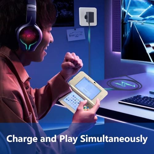 Mcbazel Nintendo 3DS Charger Cable 2 Pack — USB Charging Lead for 3DS, 3DS XL, New 3DS & 2DS XL, New 3DS XL, 2DS, 2DS XL, DSi, DSi XL — 1.2m, Charge While Playing — view 6
