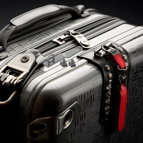 Mobestech Zipper Repair Kit Adaptable with 2 Sets Zinc Alloy Zipper Pulls for #8 Zippers and Suitcases for International Trips — view 5