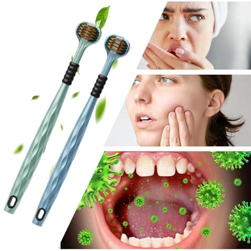 Yanayi 3 Sided Toothbrush,360 Degree Adult Soft Bristles Soft Toothbrush - Travel-Friendly Bristle Daily Cleaning Brushing Tool for Kids Toddler Adult at Home Bathroom — view 4