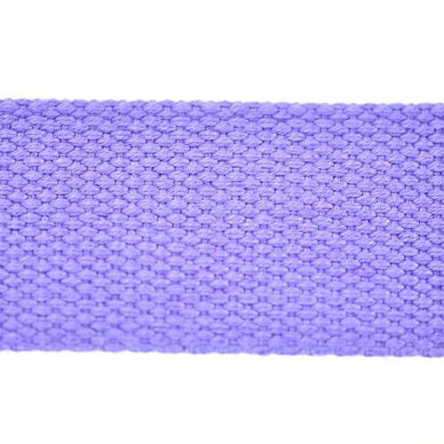 Mile High Life Cut To Fit Canvas Web Belt Size Up to 52" with Flip-Top Solid Black Military Buckle (Purple) — view 5
