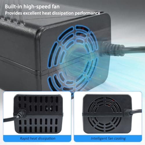 220V to 12V Adapter 20A 240W - UK 3-Pin Plug AC to DC Car Power Converter, Cigarette Lighter Socket for Vehicle Refrigerator, Tire Inflator, Automotive Vacuum & Road Trip/Home Use — view 4
