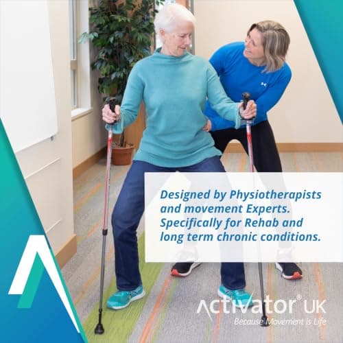 Activator XL Travel Rehabilitation Poles for Parkinson’s, arthritis, balance disorders, spinal stenosis and post-op hip or knee recovery. Designed for taller, heavier users and frequent travellers. — view 5