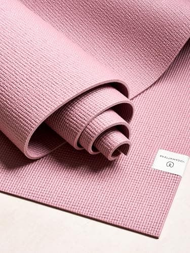 Yogamatters Sticky Yoga Mat - Original | Non-Slip | Workout Exercise Gym | (Rose Quartz) — view 4