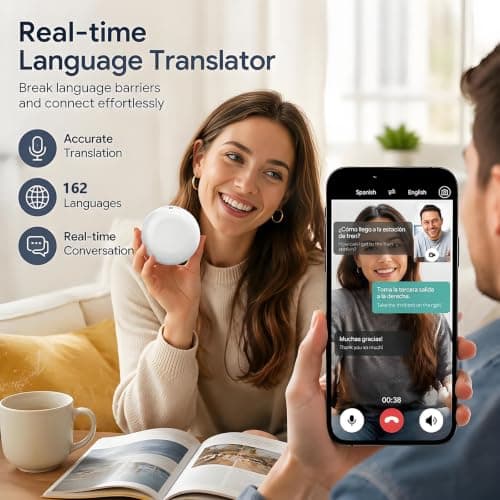 Baomaeyea Smart Wearable Translator,with 162 Languages & AI Voice Assistant — view 5