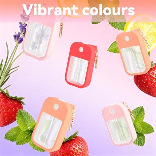 Hand Sanitiser Case with Keychain,Hand Sanitizer Cover for 1 fl oz/30mlml — view 4