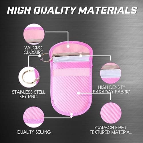 Faraday Pouch for Car Keys - Anti-Theft Car Key RFID/NFC Signal Blocker — view 3