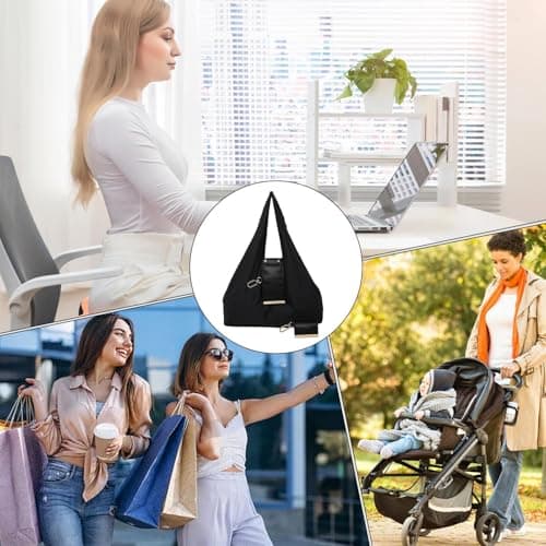 Tuxxjzm Tote Bag Keychain Expandable Keychain Handbag PU Leather Trendy Purses Foldable Keyring Shopping Tote Bag For Women Girls — view 6