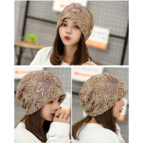 EMF Protection Beanie, Silver Fiber Anti Radiation Breathable Cap, 5G 4G RF WiFi Shielding Hat,Khaki — view 3
