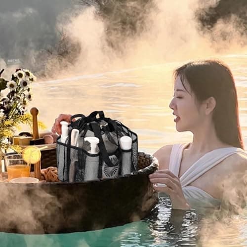 Gym Shower Bag Portable Quick-Dry Breathable Compact Suspension Pouch — view 4