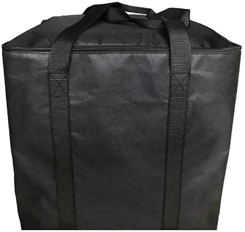 JUTTAUTO Portable Camping Toilet Storage Bag, Nylon Toilet Protector Cover Toilet Carry Bag for Porta Potti 145 165 335 345 365 565 Universal for Camping Caravan Motorhome RV Travel — view 5