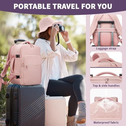 ETRONIK for New Ryanair 40x30x20 Cabin Bag Underseat, Travel Backpack — view 5