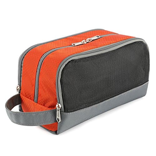 Gonex Men's Toiletry Bag, Water-Resistant Nylon Travel Wash Shower Bag — view 2