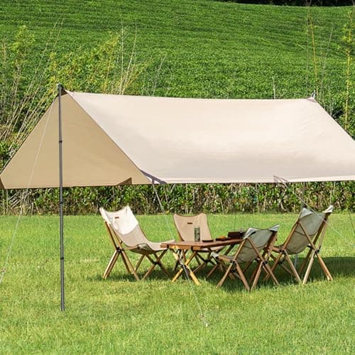 Tent Pole Carbon Fiber, Telescopic Tarp Poles 3m, Camping Adjustable Tarp Poles, Extendable Tent Poles 59.5-300cm, Awning Poles for Camping, Backpacking, Hiking, Canopy & Outdoor Shelter(Set of 2) — view 6