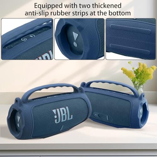co2CREA Silicone Case for JBL Charge 5 WiFi and Bluetooth Speaker — view 3