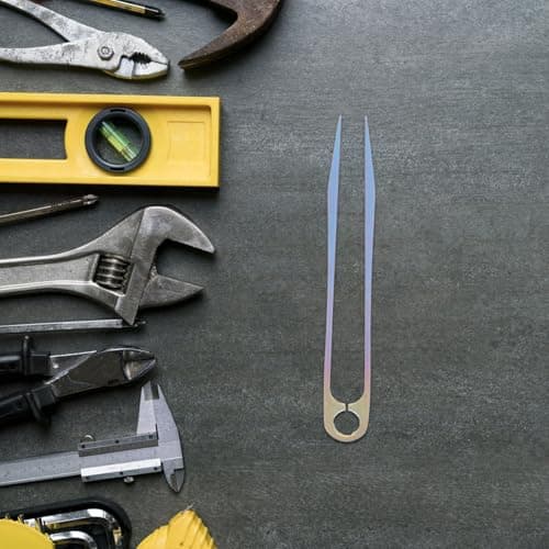 Titanium Tweezers Mini Tools Keychain Tweezers for Camping — view 4