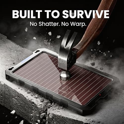 POWOXI Solar Battery Charger with Amorphous Solar Panel for 12V Batteries — view 6