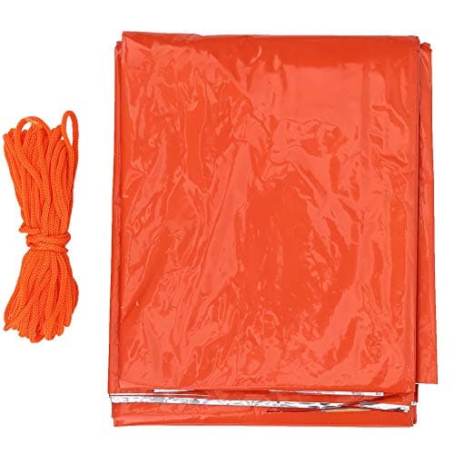 ZJchao Emergency Survival Tent for Outdoor Camping, Portable Aluminum Film Tent Sleep Sacks with High Performance for Adventure Travel and Hiking — view 5