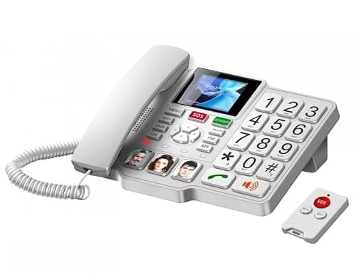 EasyCall Pro 4G GSM Wireless Desk Phone with Large Keypad, SOS Button & Wi-Fi Hotspot — view 2