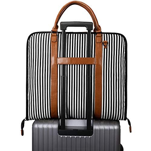S-ZONE Suit Carry-on Garment Bag Suit Carrier for Men and Women Suit Bag for Travel or Business Trip with Adjustable Shoulder Strap — view 4