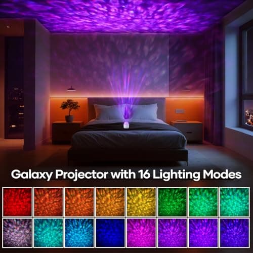 Fokky Galaxy Projector Remote Control,16 Colors+7 Brightness Sensory Lights — view 2