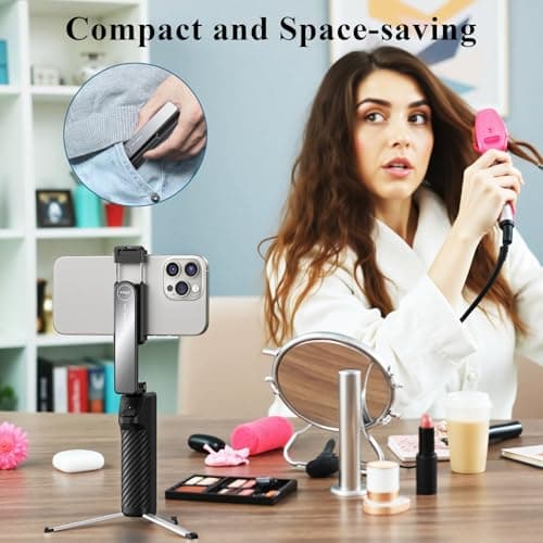 Jemey Ultra-Mini Selfie Stick Tripod with Bluetooth Remote Control — view 6