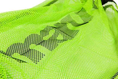 MARU Mesh Bag for Swimming Equipment (Lime) – Lightweight Mesh Swimming Bag for Wet Gear – Breathable, Quick-Dry Design with Drawstring Closure – Ideal for Pool Training & Swim Sessions — view 4