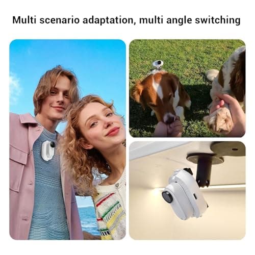 Plyisty 600mAh Extension Battery for GO 3 GO 3S, Magnetic Quick Release Power Bank Mount Charging Grip Extended Runtime LED Indicators Charge While Vlog Accessories — view 5