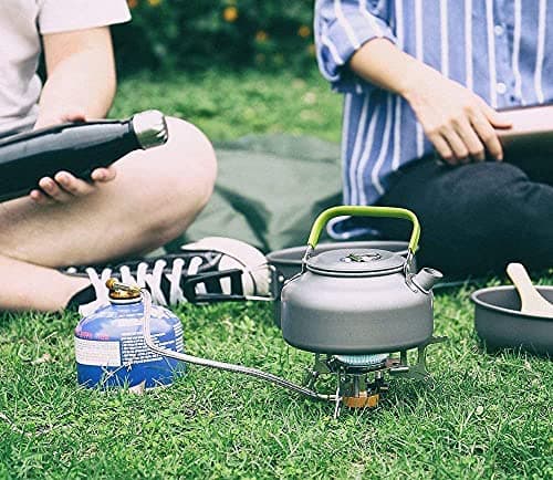Tiardey Mini Folding Camping Stove Burner,Strong Firepower with Piezo Ignition,Stove for Outdoor Hiking Cooking — view 6