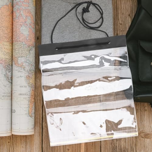 Waterproof Drawstring File Folder PVC for Bills and Checks — view 5
