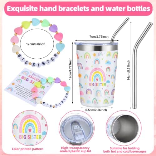Big Sister Gifts for Girls, 6 Piece New Big Sister Gifts Set — view 2