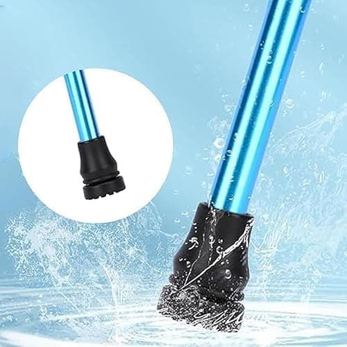 4-Pcs Durable 19 mm Non-Slip Rubber Tips for Walking Sticks - Enhanced Safety & Stability for Seniors — view 4
