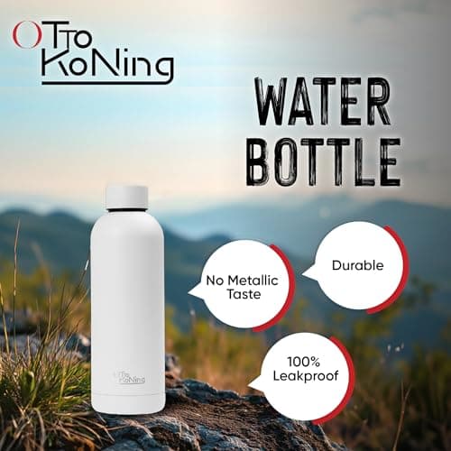 OTTO KONING Water Bottle 500ml Insulated Stainless Steel Flask — view 2