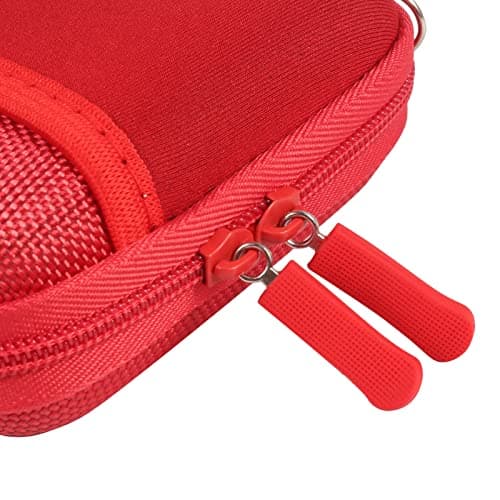 Jlyifan Nylon Diabetic Organizer Carrying Case Hard Shell Travel Kits for Blood Sugar Test Strips, Medication, Glucose Meter, Pills, Pens, USB Cables, Insulin Syringes, Needles, Lancets — view 5