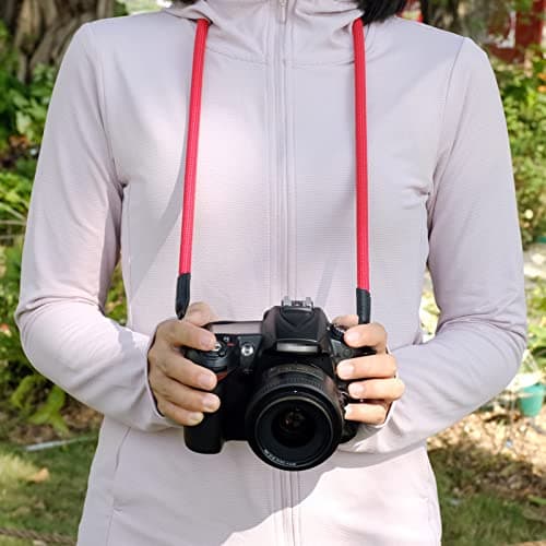 VKO Vintage Camera Neck Strap,Nylon Rope Camera Shoulder Straps — view 4