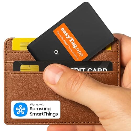 easyTag Wallet Card Tracker, Compatible with Samsung SmartThings