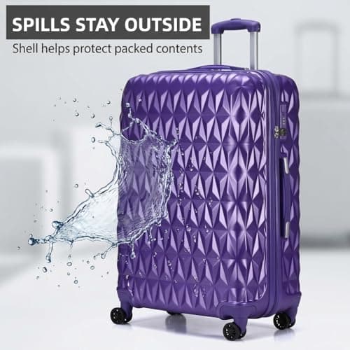 CMY Suitcase 28 Inch Large Hard Shell Lightweight ABS Checked-in Luggage — view 6