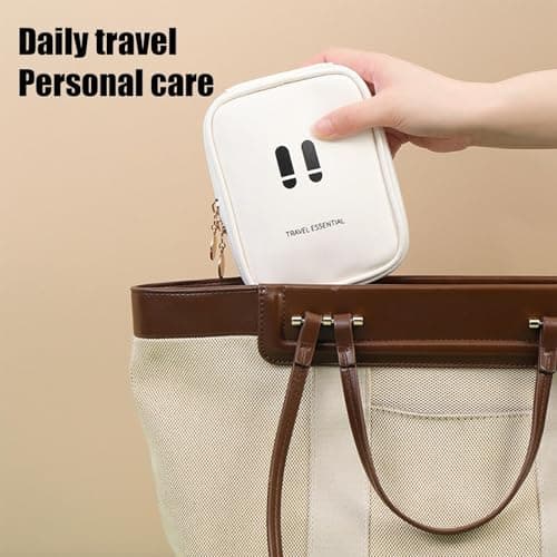 Small Toiletry Bag Compact Lightweight Multi-Compartment — view 6