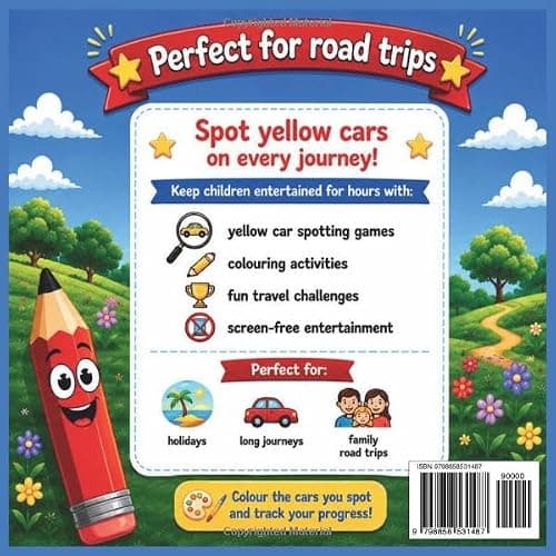 The Ultimate Yellow Car Spotters Handbook: The travel activity book for all the family — view 2