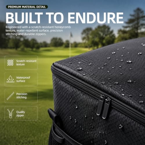 HPLSZCN 2 Layer Golf Trunk Organiser for 2 Pair Shoes,Golf Gifts for Men — view 4